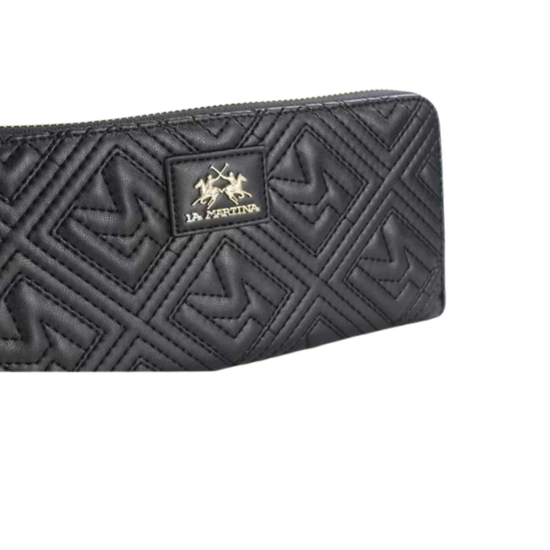 La Martina Alice Ladies Wallet In Black