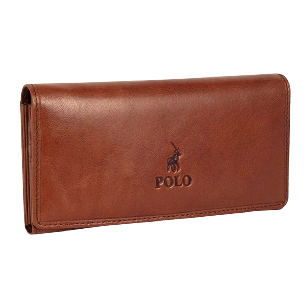 Polo Colorado Clutch Purse In Brown