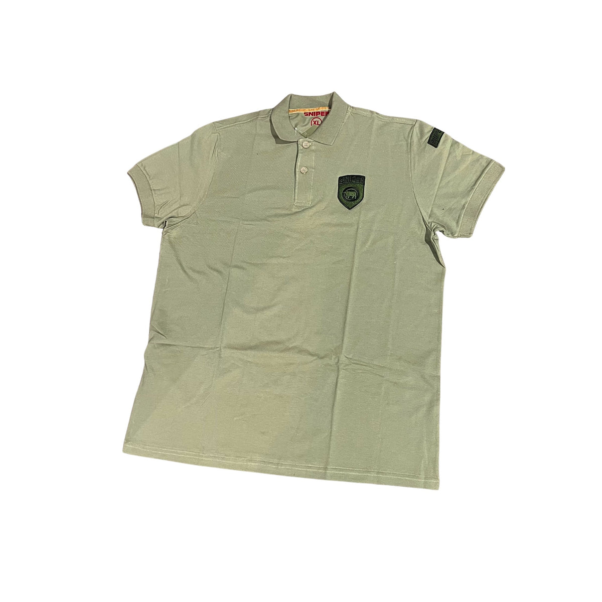 Sniper Mens Shield Golfers In Khaki