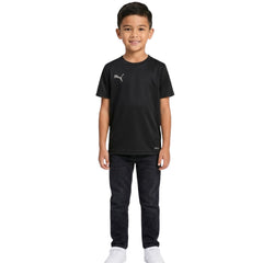 Puma Boys Forever Faster Crew Neck T-Shirt Black