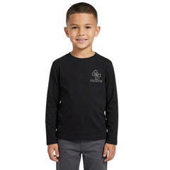 Guess Boys Long Sleeve T-Shirt Minime In Black