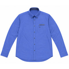 Harmont & Blaine Mens Shirt With Chest Pocket In Blue