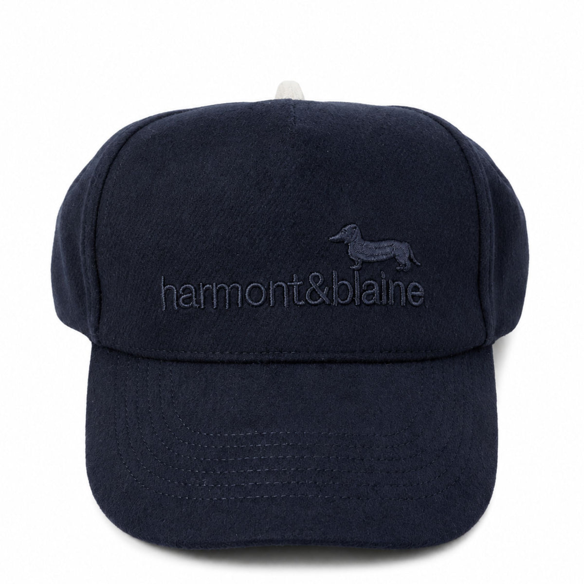 Harmont & Blaine Baseball Cap With Maxi Logo In Navy