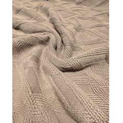 Polo Mens Textured Argyle Knitwear In Brown