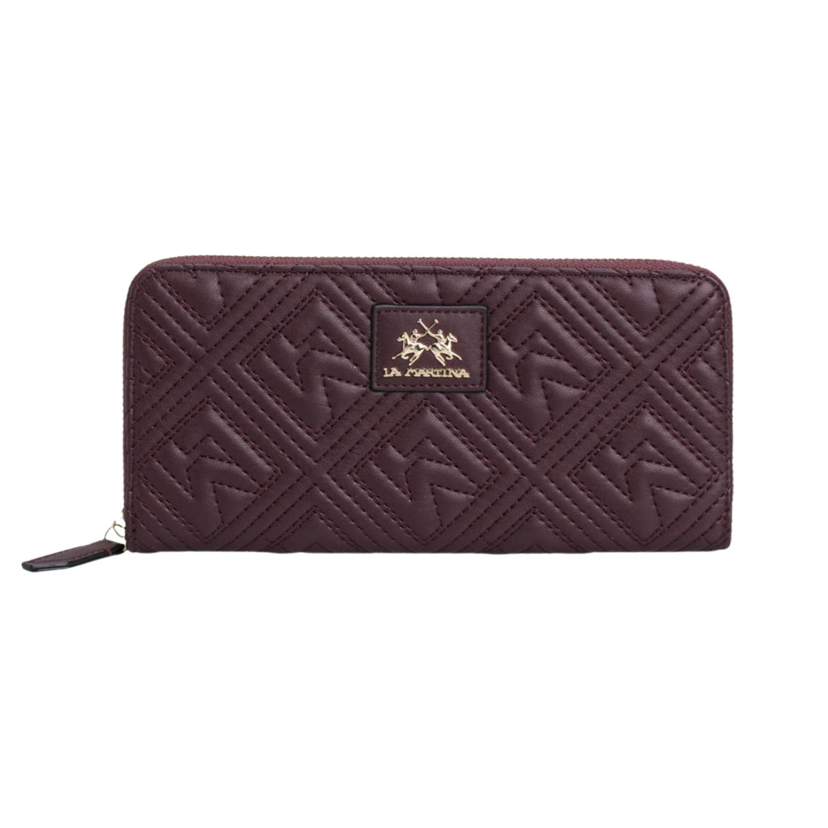 La Martina Alice Womens Wallet In Burgundy