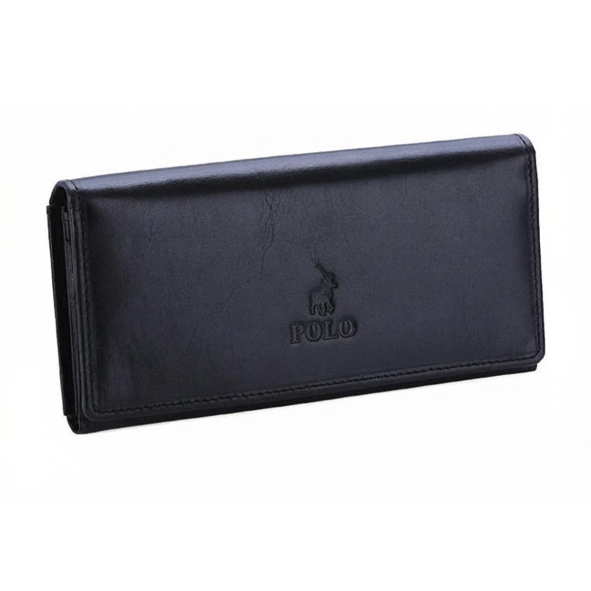 Polo Colorado Clutch Purse In Black