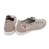 Aerosoft Ladies Kriscross 1 Shoes In Khaki