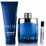 Montblanc Legend Blue Mens 3 Piece Edp Gift Set