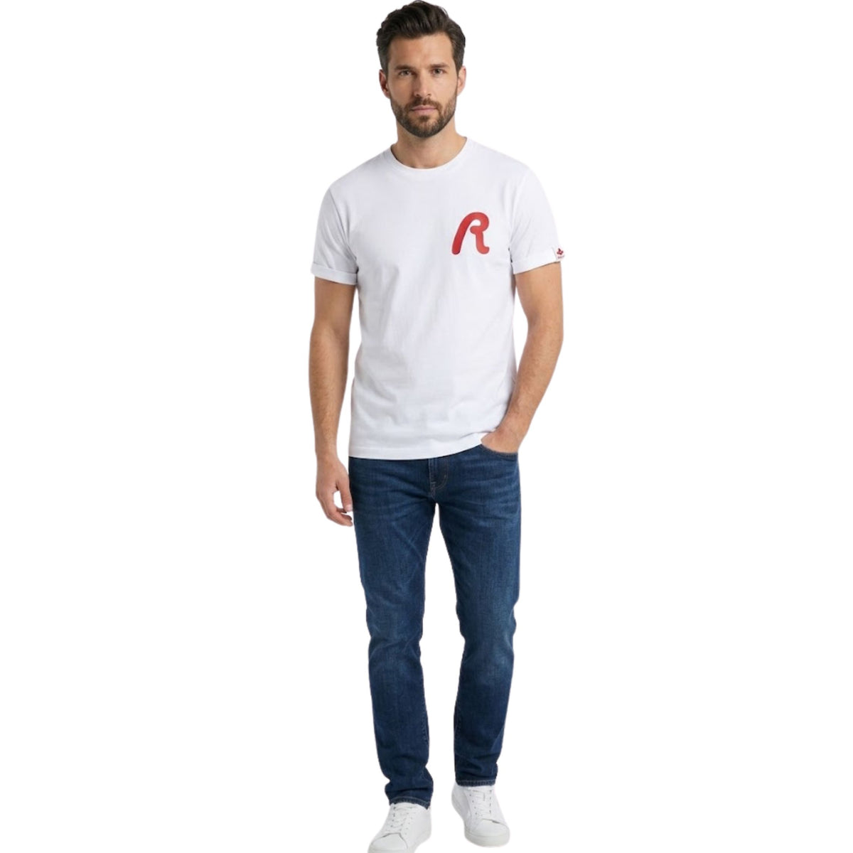 Replay Mens M3137  T-Shirt In White