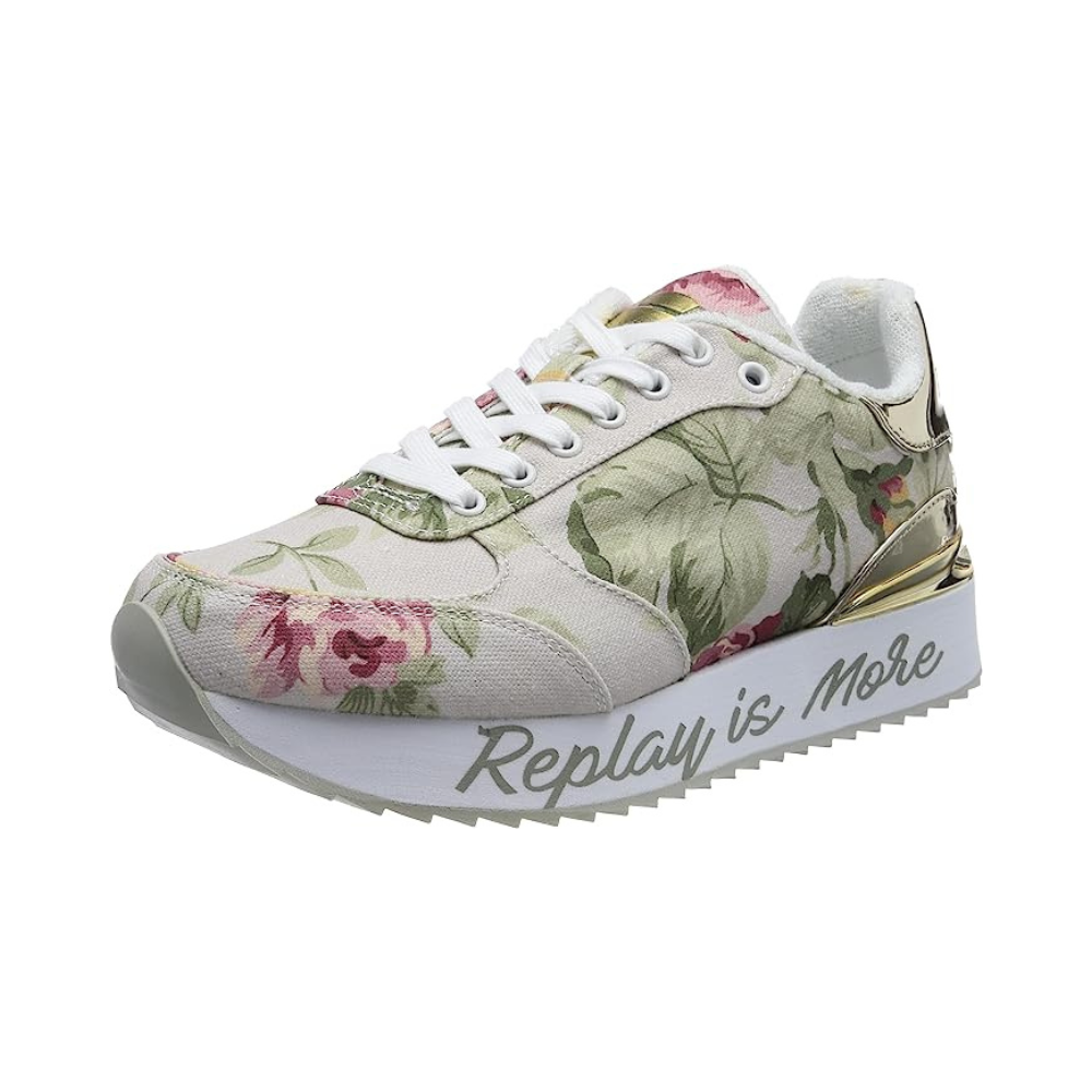 Lady's Penny Mesh Lace up platfrom sneaker - REPLAY Online Store