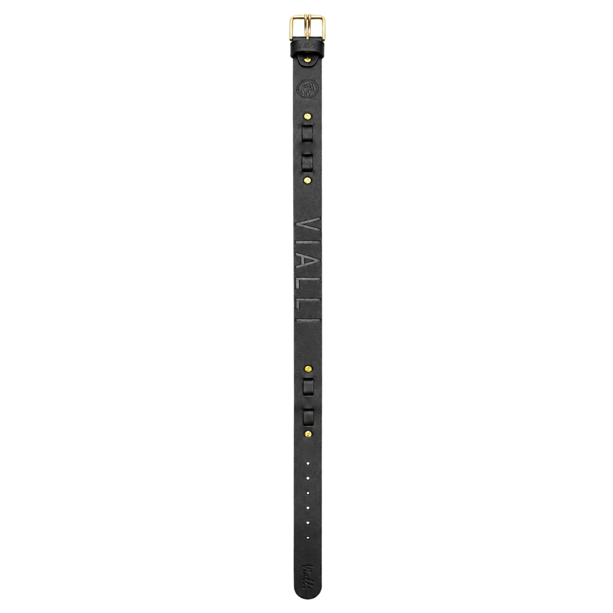 Vialli Mens Vintago Belt In Black