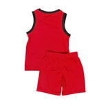 Jordan Boys 2 Piece Set Jersey In Black & Red