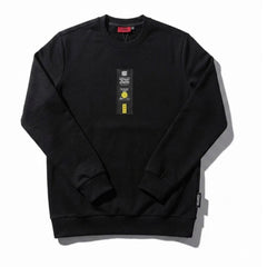 Enrico Coveri Mens 12 Sweatshirt In Black