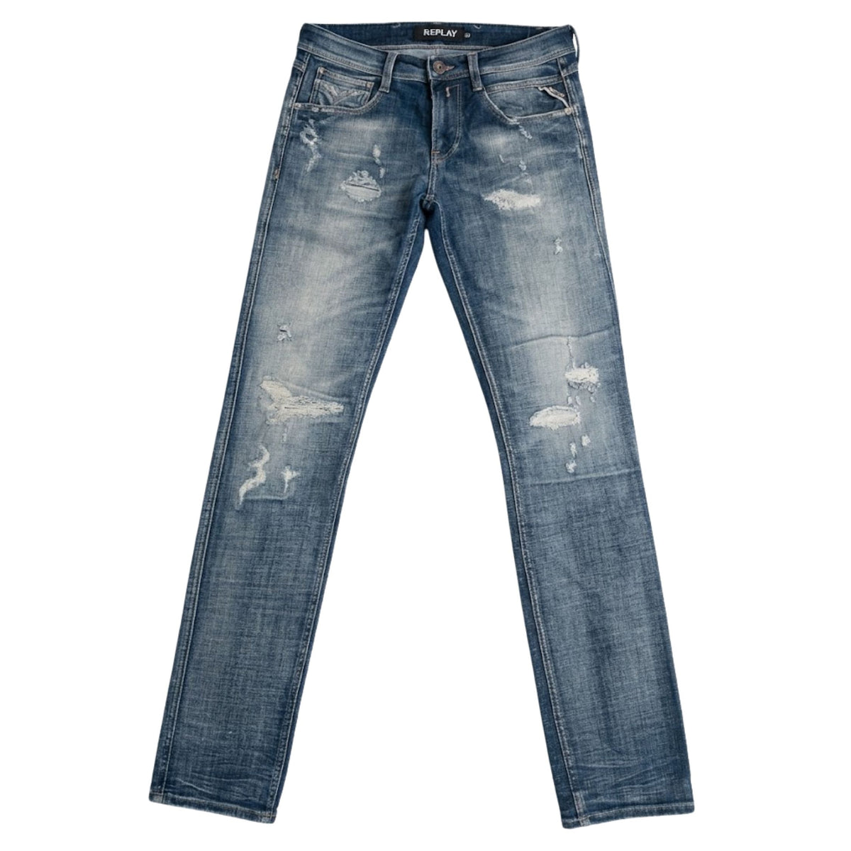 Replay Mens Jean In Stonewash