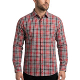 Sniper Mens Shirt In Red And Black