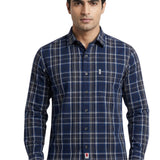 Sniper Mens Shirt In Multi Navy