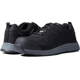Skechers Mens Work Malad 2 Composite Toe Shoes In Black
