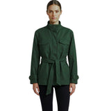 Polo Womens Yuri Wool Jacket In Olive