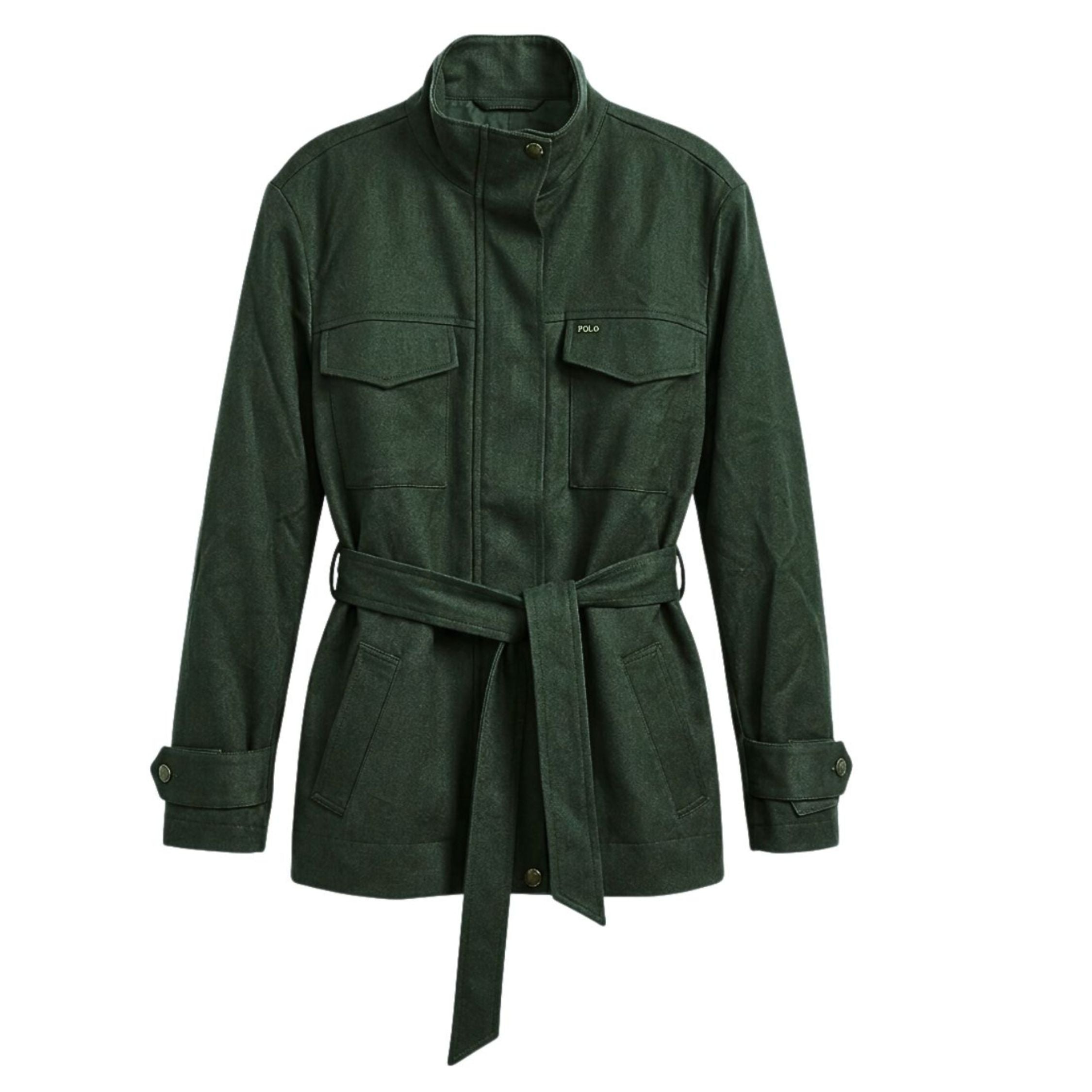 Polo Womens Yuri Wool Jacket In Olive