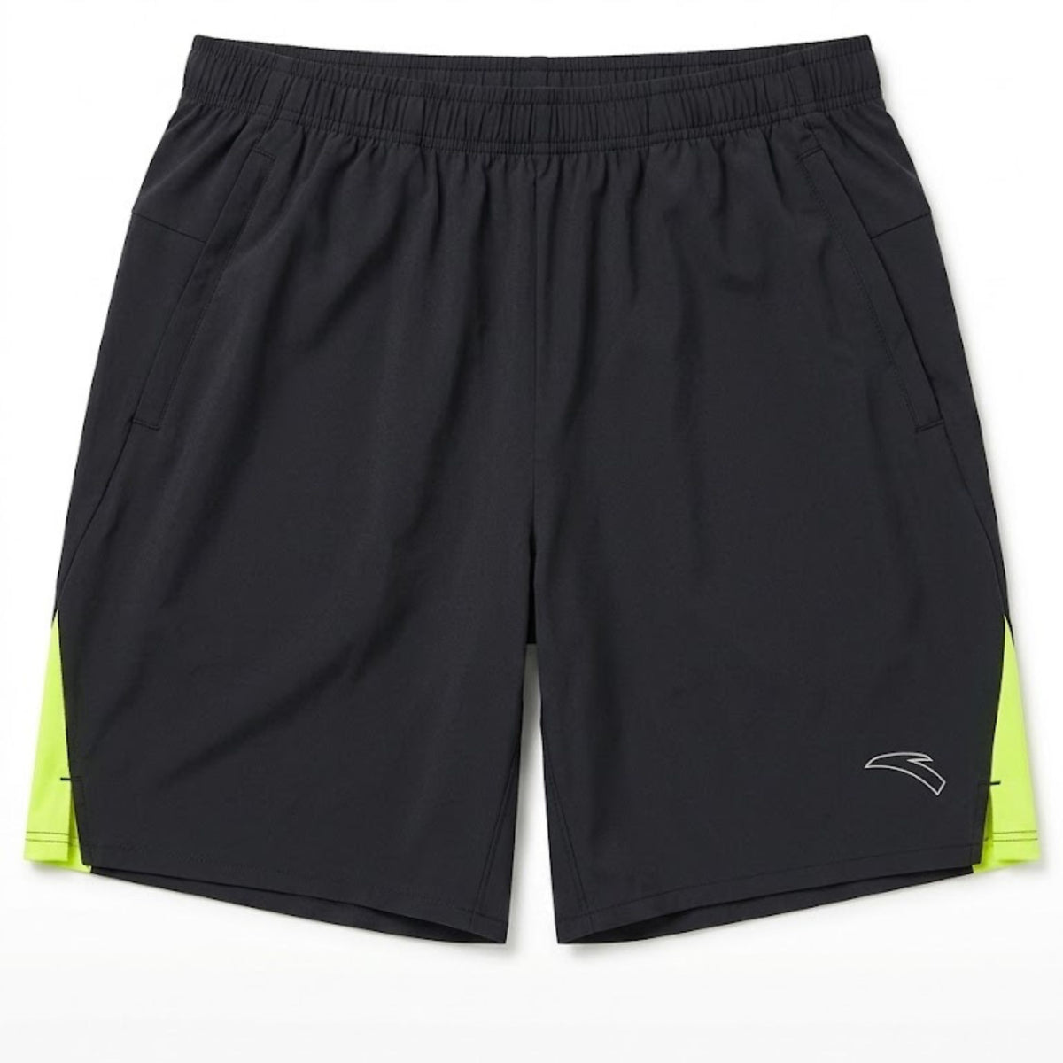 Anta Mens Advaced Running Woven Shorts In Black