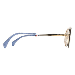 Tommy Hilfiger Gigi Hadid 3 Brown Lens Sunglasses In Light Gold