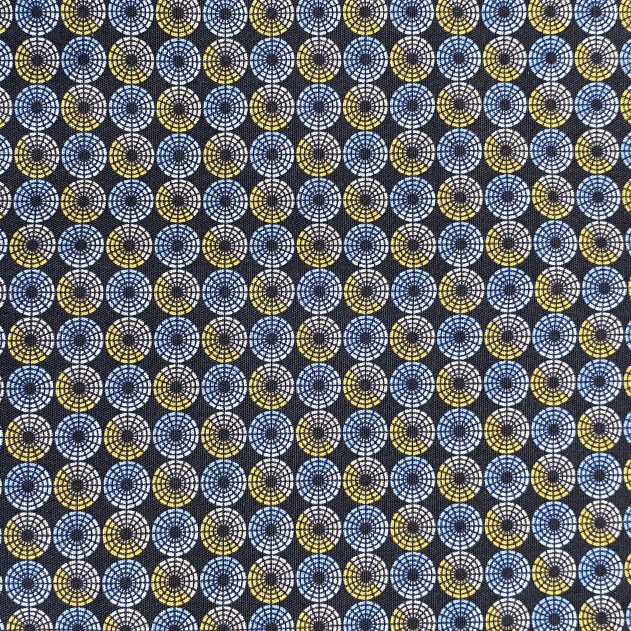 Polo Mens Geometric Print Shirt In Navy