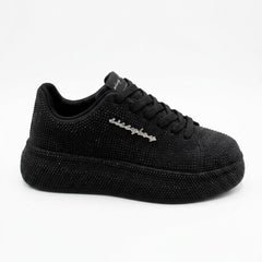 Sissy Boy Womens Emblazon Shoes In Black