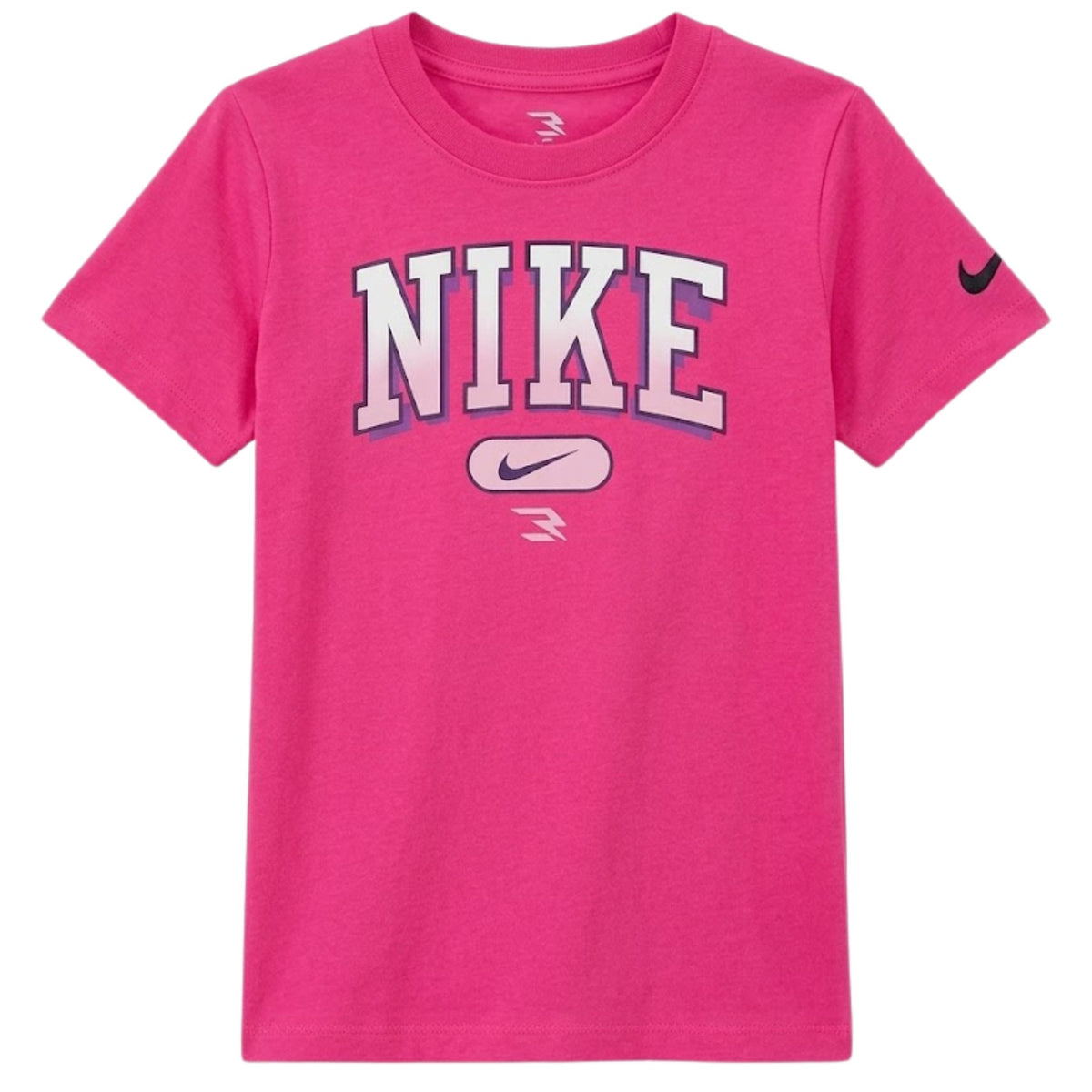 Nike Girls Pillbox T-Shirt In Pink