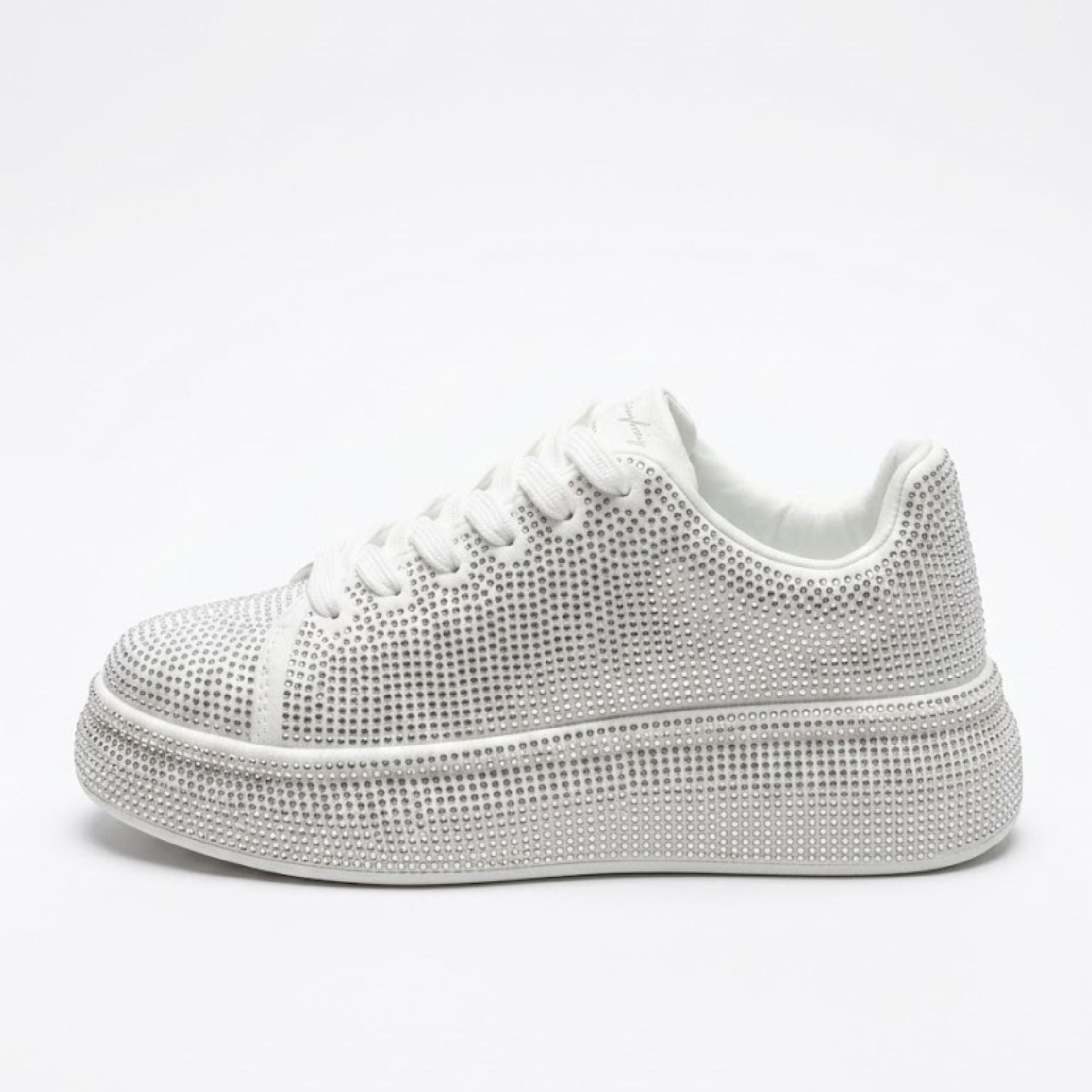 Sissy Boy Womens Emblazon Shoes In White