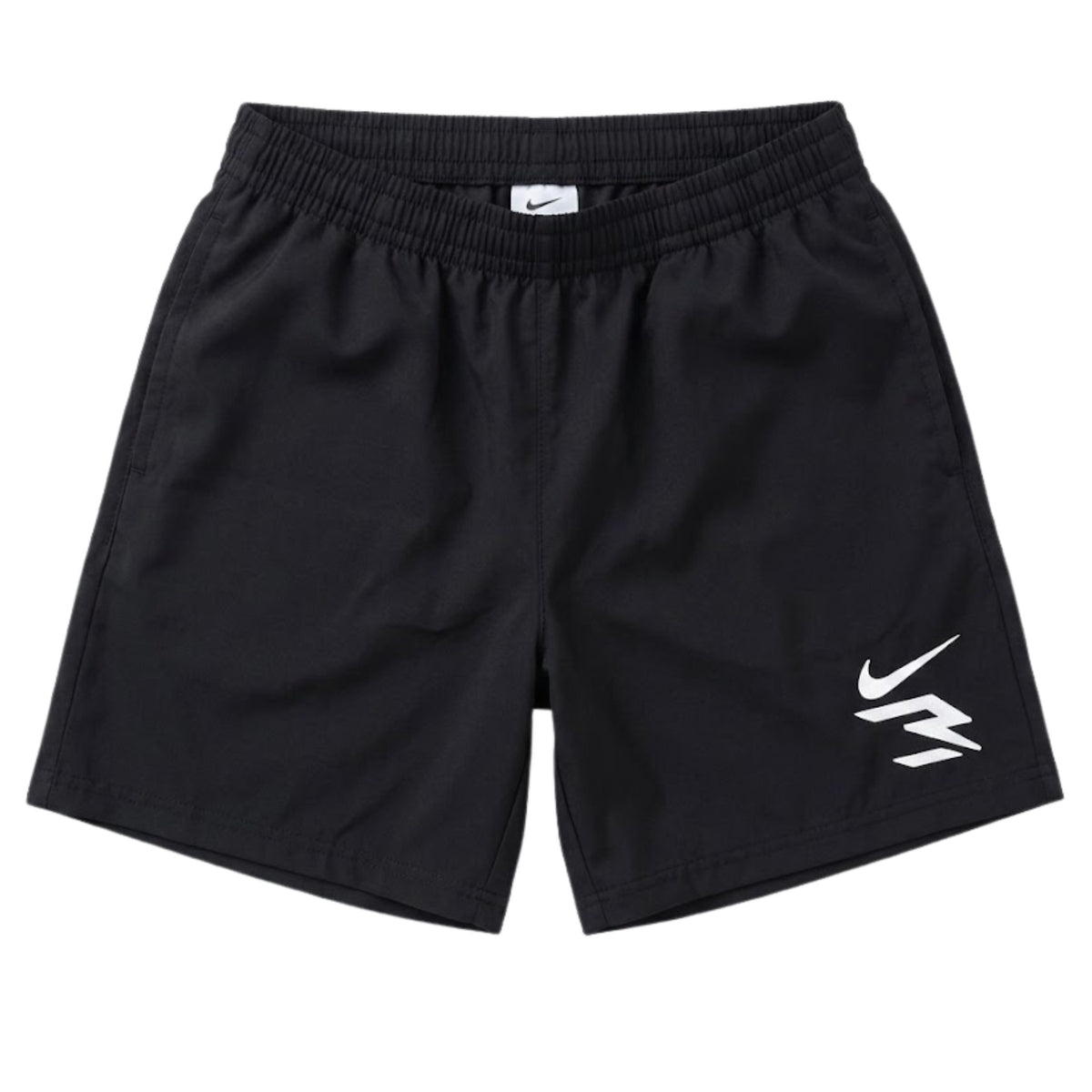 Nike Boys Woven Defense Badge Shorts In Black