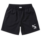 Nike Boys Woven Defense Badge Shorts In Black