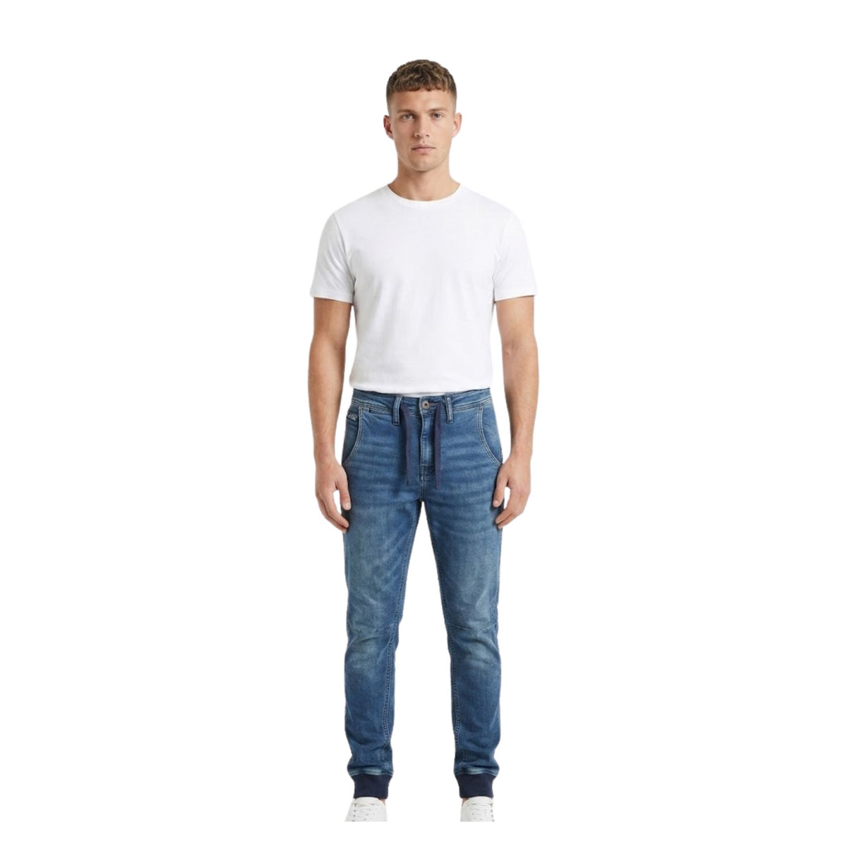 Vialli Mens Glaskow Jean In Navy