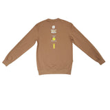 Enrico Coveri Mens 12 Sweatshirt In Camel