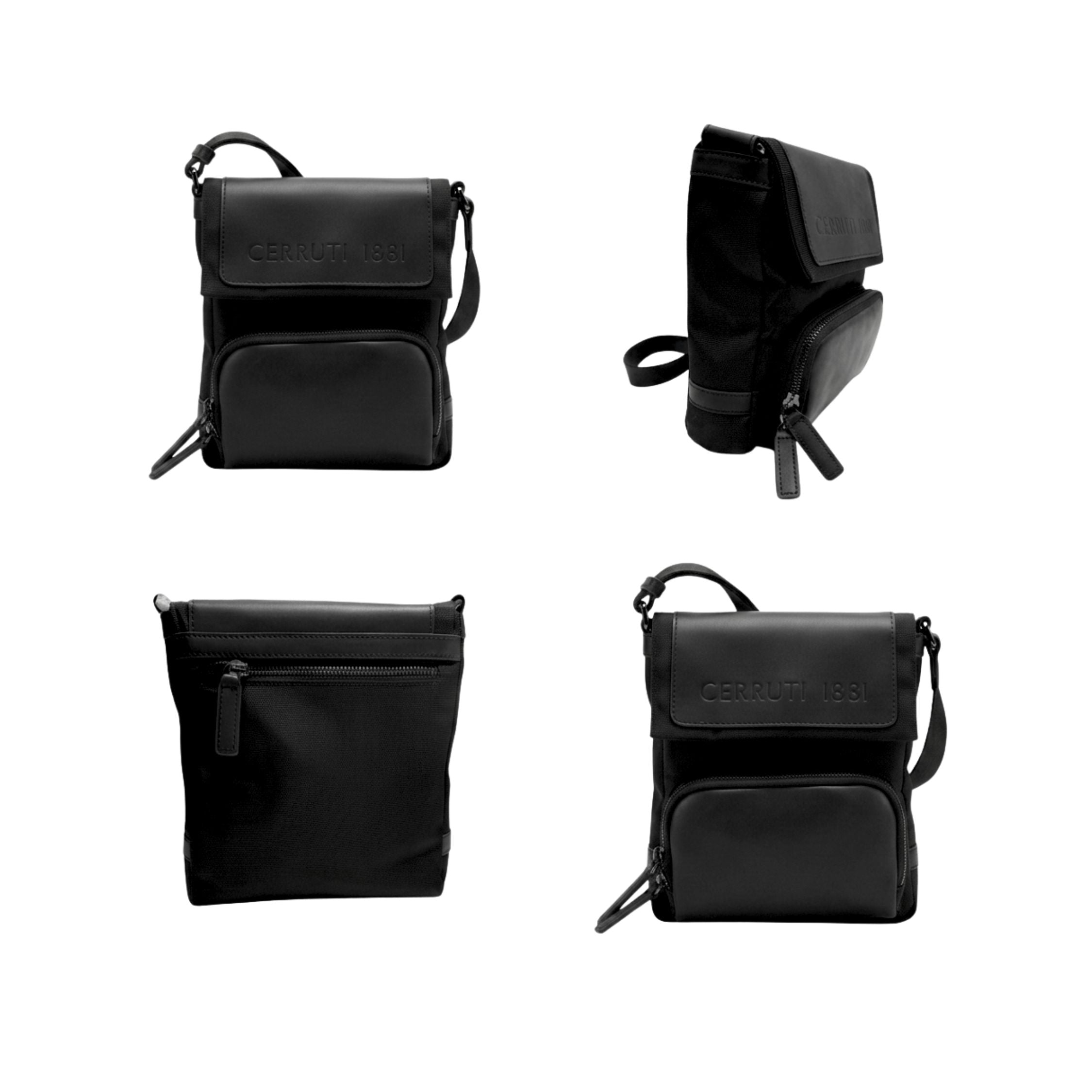 Cerruti Nick Cross Body Bag In Black