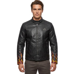 Vialli Mens Okada Jacket In Black