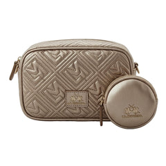La Martina Alice Crossbody Bag In Bronze