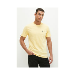 Polo Mens Crew Neck Ss Tee Yellow