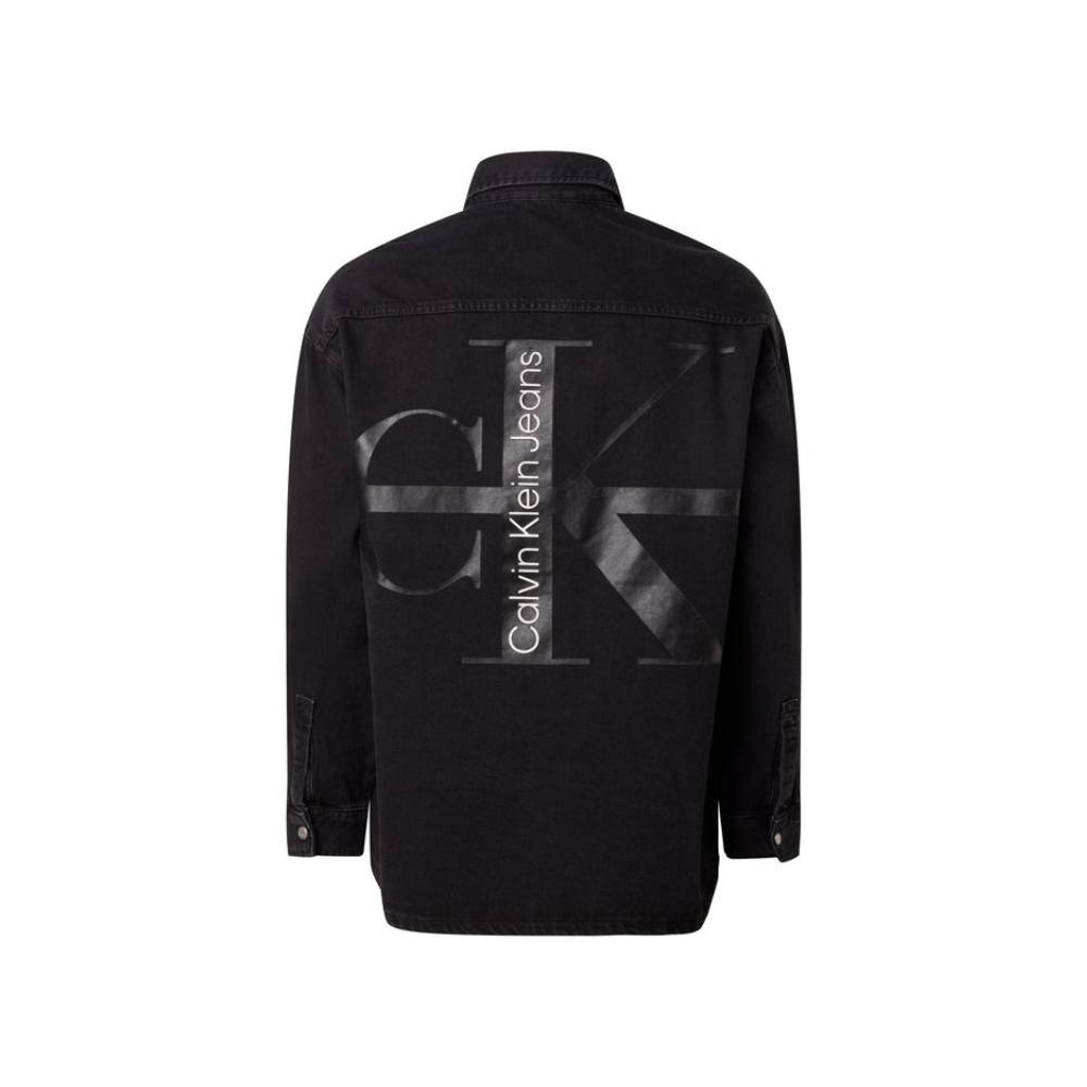 Calvin klein jean jacket black shop