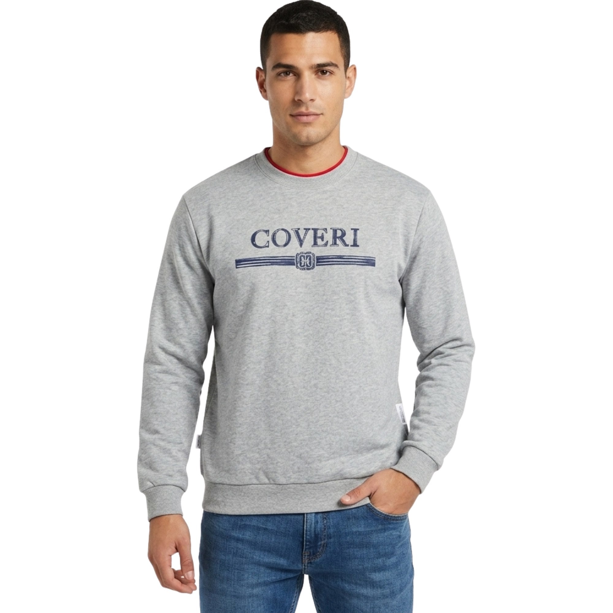 Enrico Coveri Mens 34 Sweatshirt In Grey
