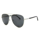 Polaroid Palladium Sunglasses For Men In Silver