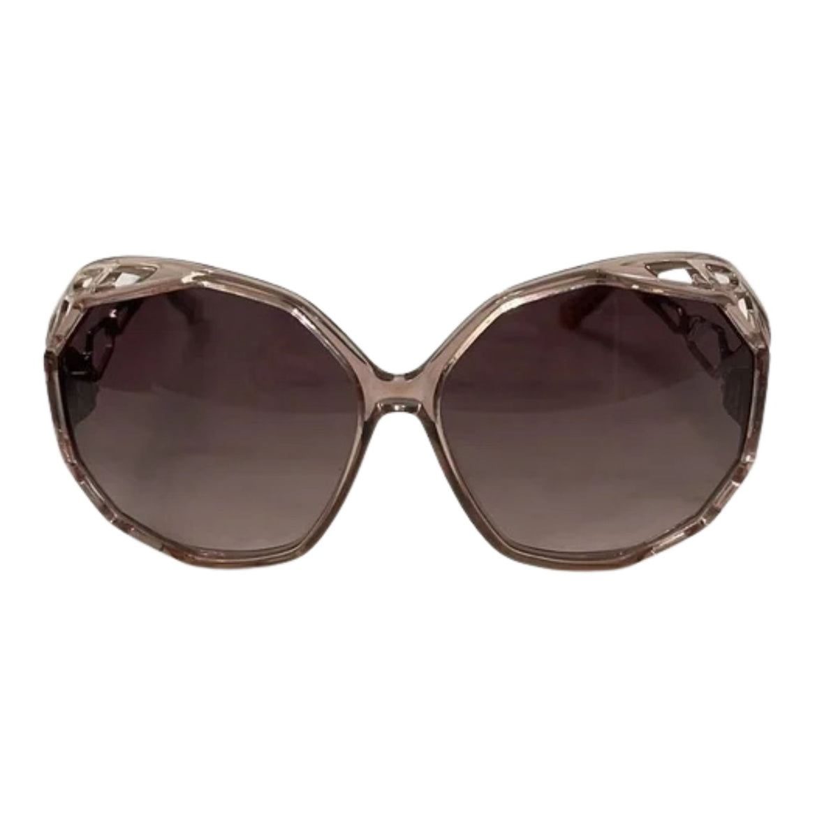 Swarovski Brown Plastic Frame Sunglasses For Women In Brown