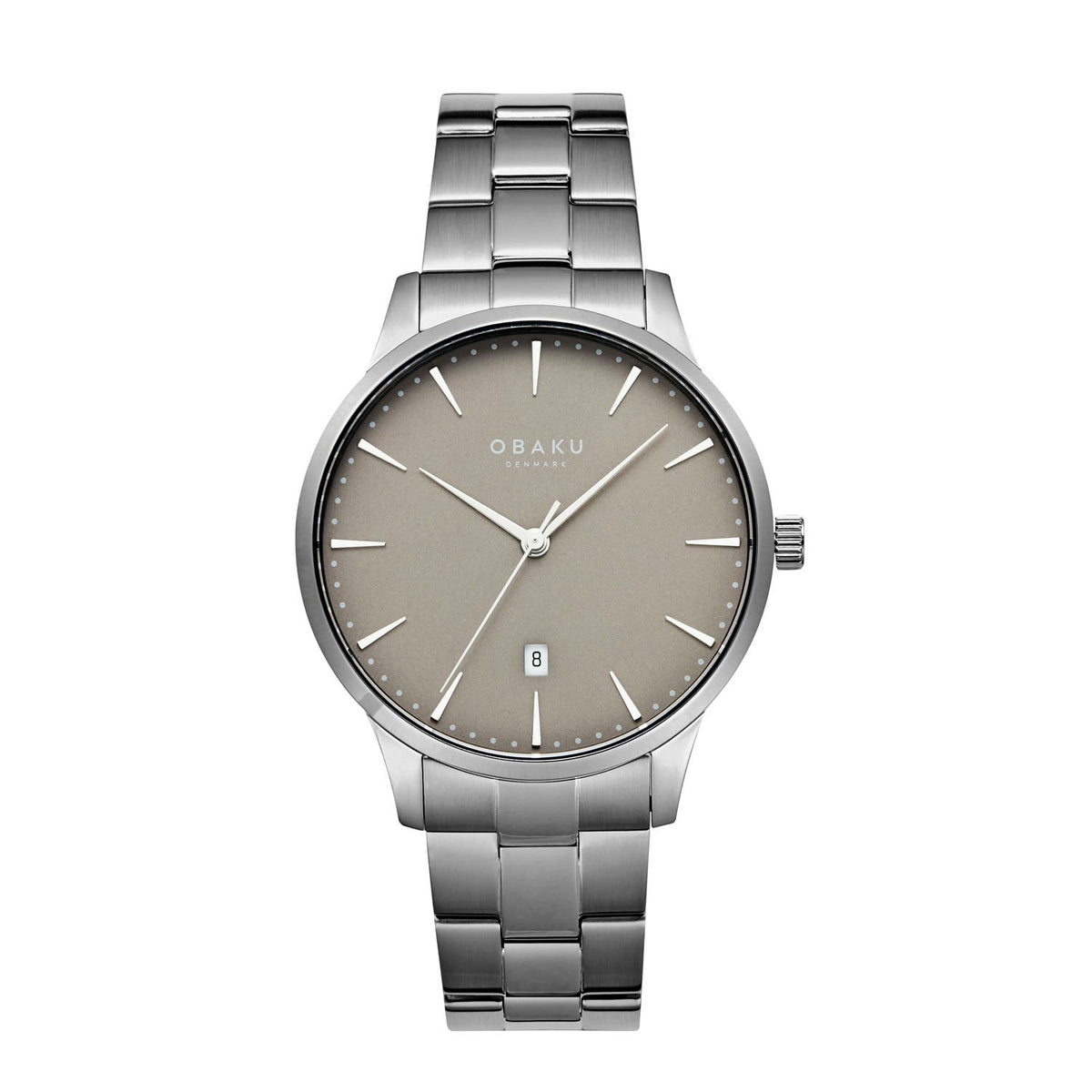 Obaku Lyng Stor Smokey Quartz Men'S Watch