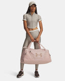 Under Armour Undeniable 5.0 Duffle Bag In Dusty Pink