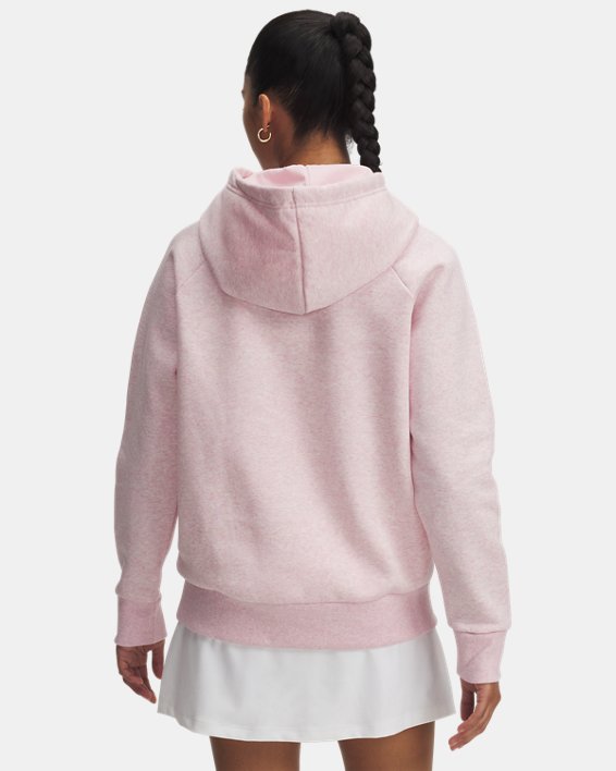 Under Armour Rival Fleece Hoodie Prime Pink Light Heather