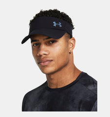 Under Armour Unisex Velociti Visor Cap In Black