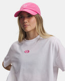 Under Armour Womens Blitzing Low Adj Cap In Pink
