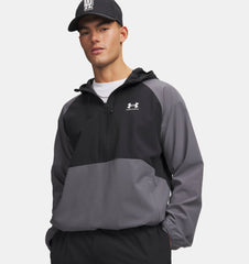 Under Armour Men Vibe Woven Anorak Castlerock/Black/White
