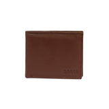 Bossi Mens Value Leather Billfold Wallet With Tab In Brown