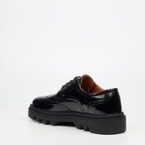 Mazerata Mens Vinchey 67 Faux Patent Shoes In Black