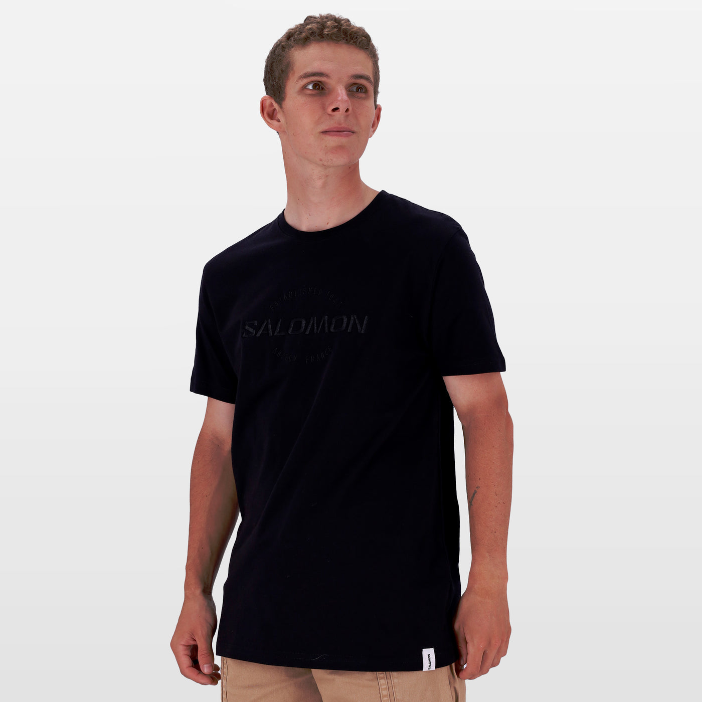 Salomon Mens Vision Ii Ss Tee Black